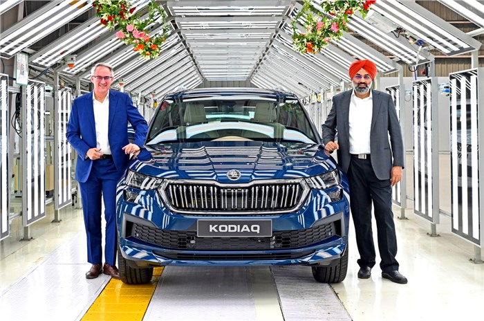 Skoda Kodiaq facelift local assembly begins ahead of January launch